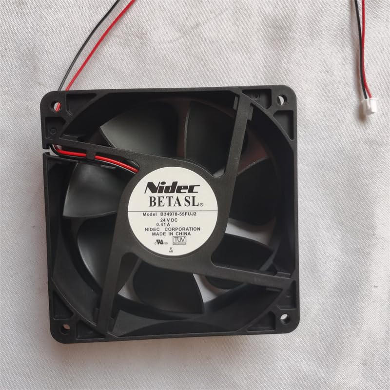 120x120x38mm B34978-55FUJ2 12CM 12038 24V 0.41A Inverter Fan dc axial Flow Fans