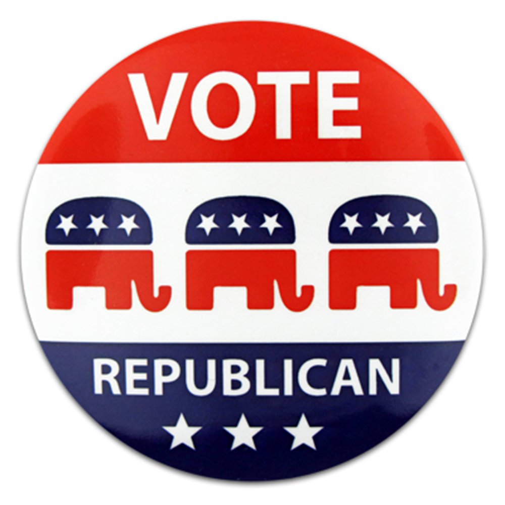 PinMart Republican Patriotic Political Lapel Pin
