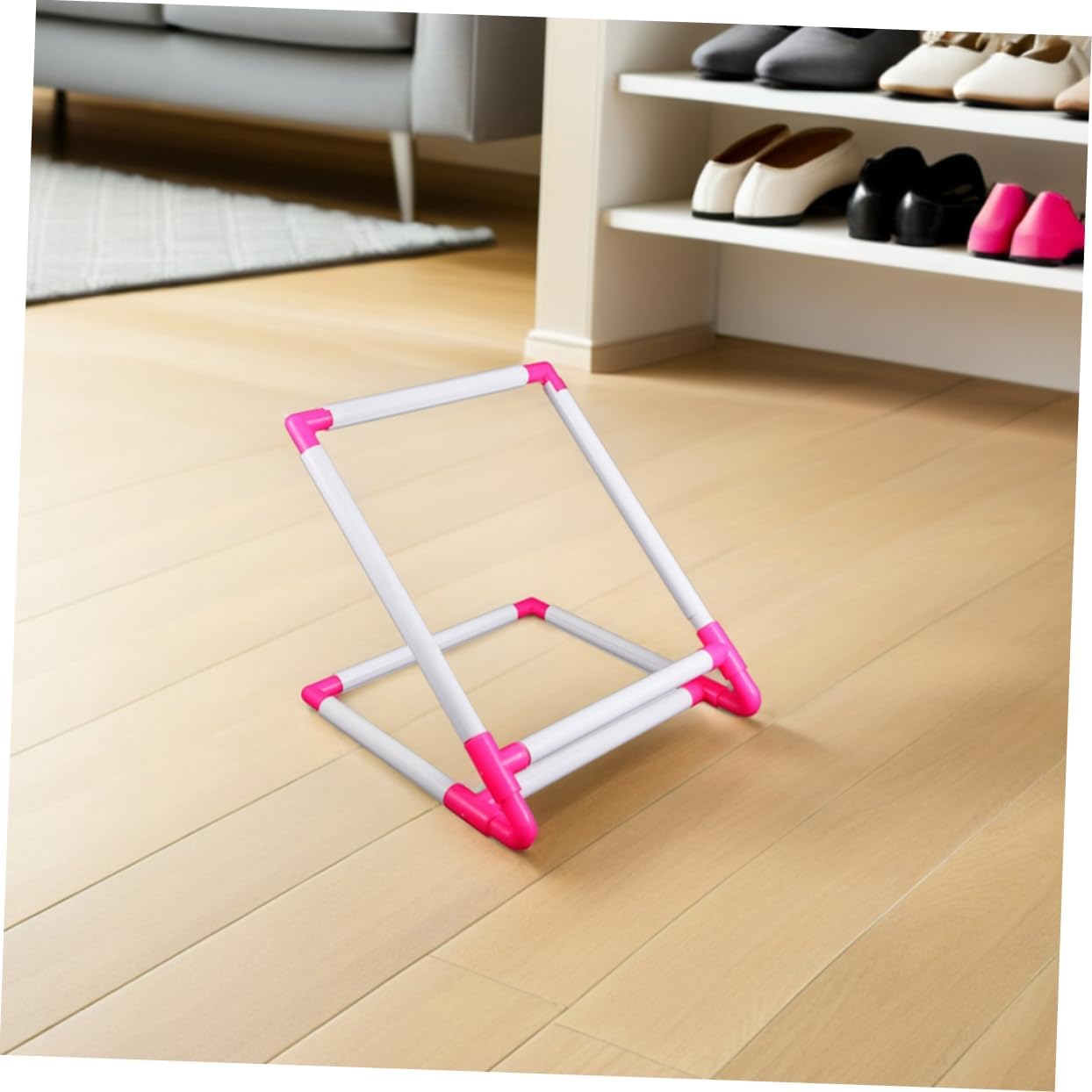 Plastic Embroidery Holder Stand Ergonomic Quilting Frame for Cross Stitch Tapestry Compatibility Hands Design for Comfortable Crafting Sessions Durable Construction