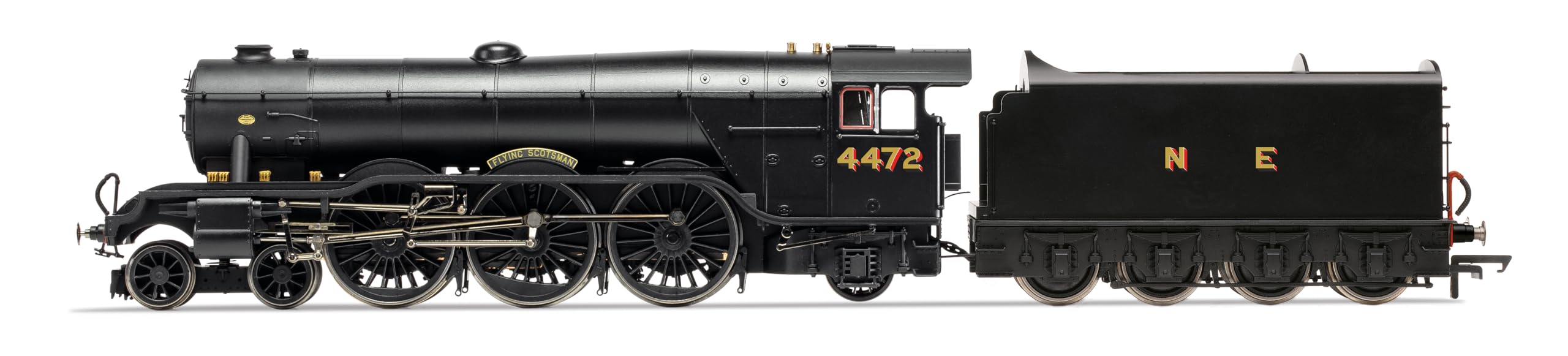 Hornby R30454 LNER Class A3 4-6-2 4472 Flying Scotsman WWII 80th Anniversary Collection, Black, Length: 29.3 cm