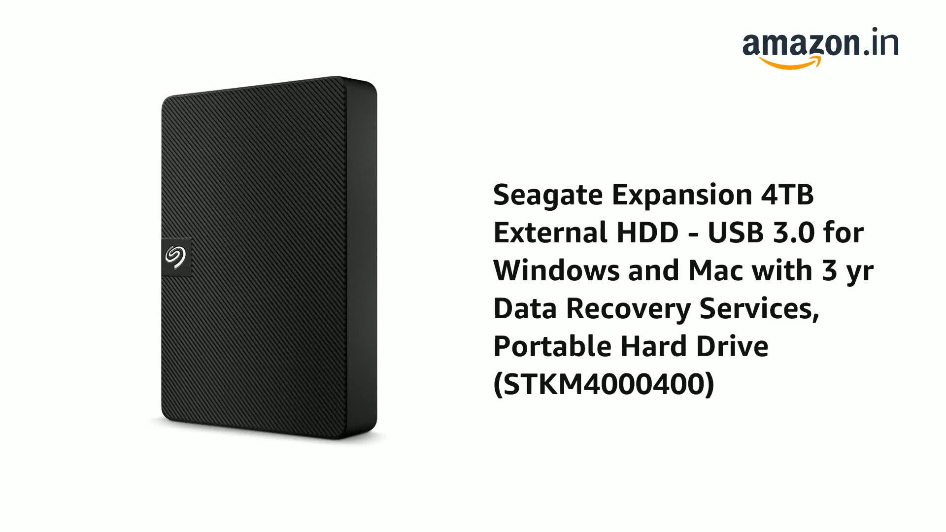 【新品】Seagate Expansion ポータブルHDD 4TB 61kw8kqQZZL.jpg