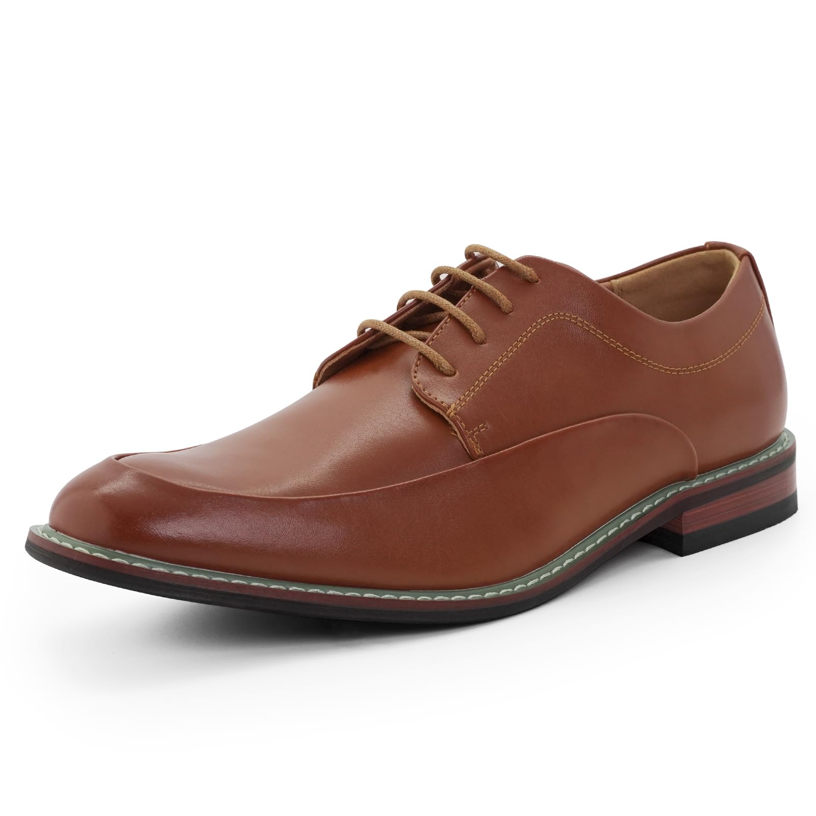 Mens Dress Shoes Classic Cap Toe Oxfords Lace Up Formal Casual Derby Shoes for Men Wedding Business