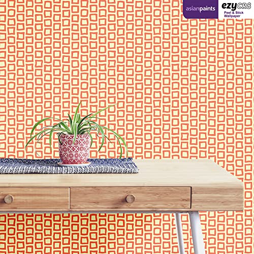 Image of Asian Paints EzyCR8 P&S Chqrd Patterns - Light Orange
