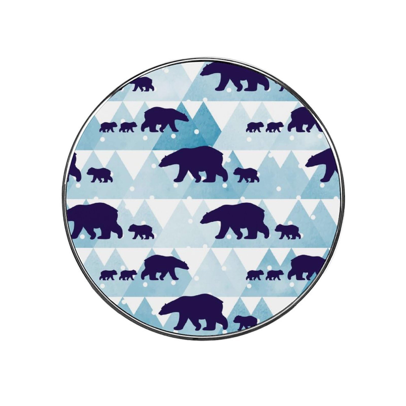 Glacier Polar Bear Magnets For Fridge Kitchen Decoration For Refrigerators Whiteboards