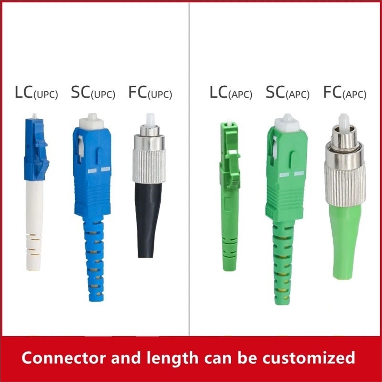 Cordon de raccordement Fibre Optique LC Armor 2 cœurs 1 m-30 m monomode 3 mm LSZH 10 m 5 m 20 m étanche E2000 SC FC St LCA 2C Duplex Jumper SM(5pcs 5m SC-SC)