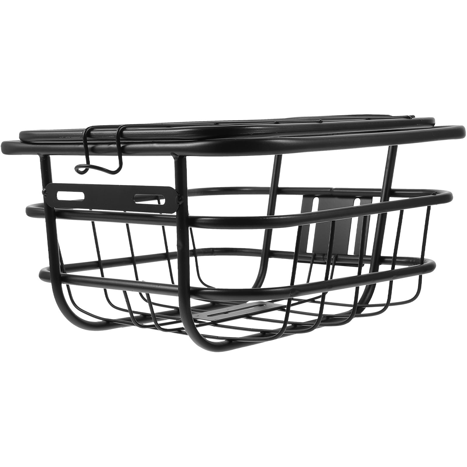 HEMOTON Cestino da Spesso e Nero o per Elettrica Ferro in Bicicletta Resistente Facile Montare, per Trasportare in Sicurezza Zaino Verdure