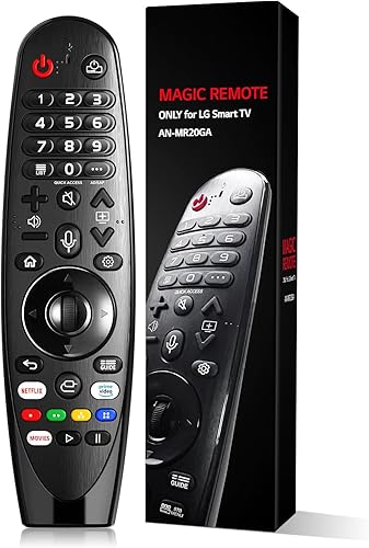 Miniatura 8 de Repuesto para LG MR25GA Magic Remote, compatible con televisores LG 2019-2025, incluye AI, puntero y voz Alexa, para televisores inteligentes, para
