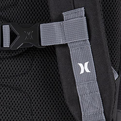 Hurley Unisex-Adults One and Only Utility Backpack, Anthracite/Black, L4