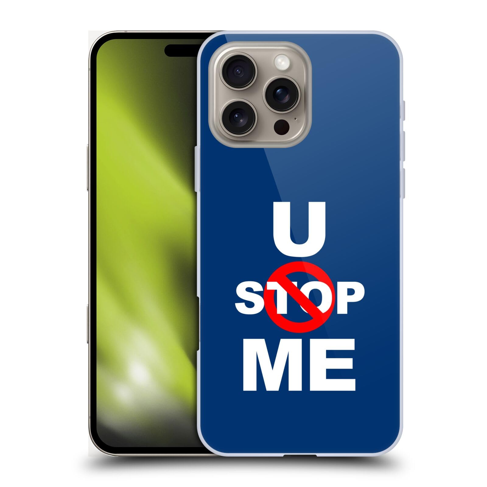 Head Case DesignsOfficially Licensed WWE John Cena U Can't Stop Me Superstars 9 Hard Back Case Compatible with Apple iPhone 16 Pro Max
