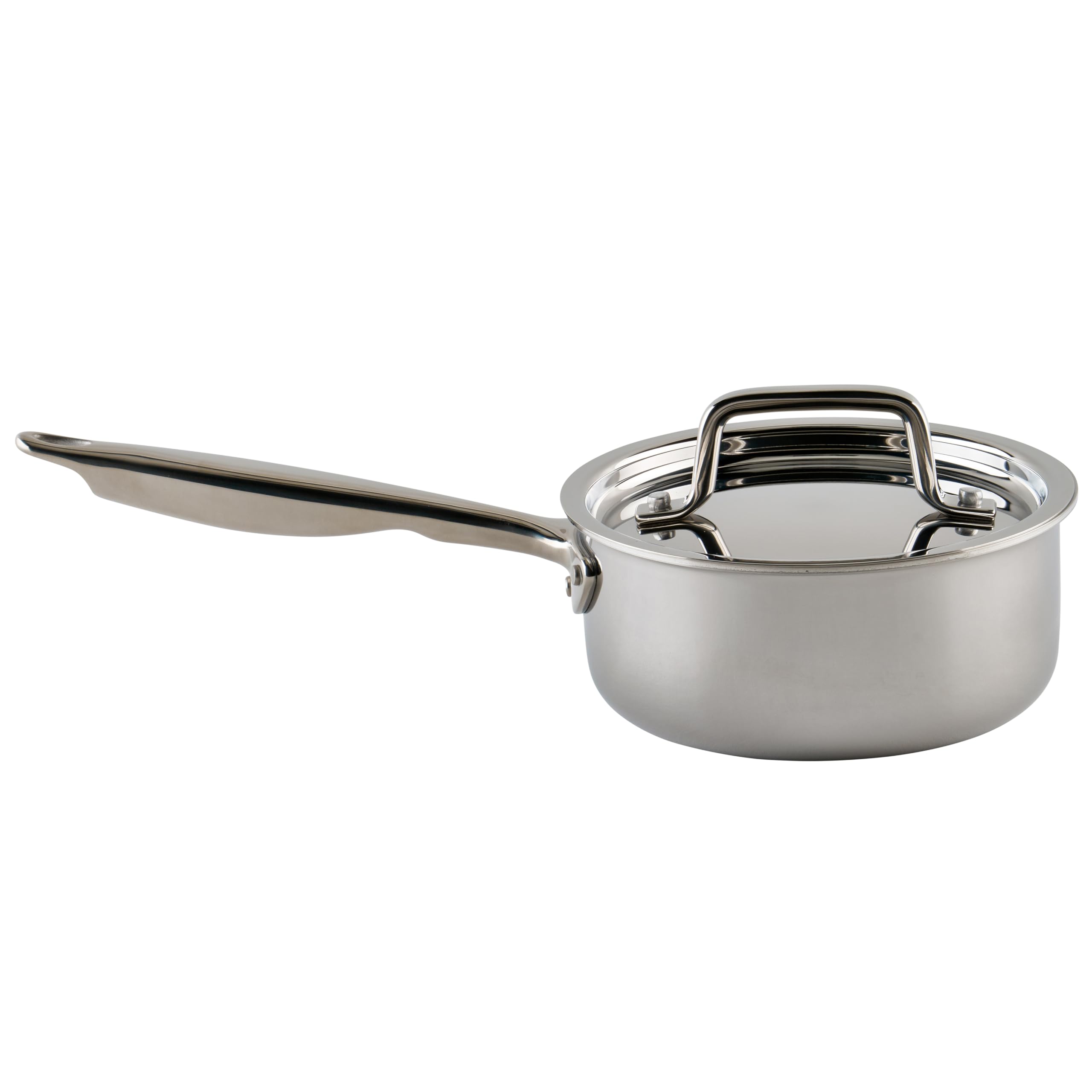Winco TGAP-2 Sartén de Triple Capa, Acero Inoxidable, Plateado