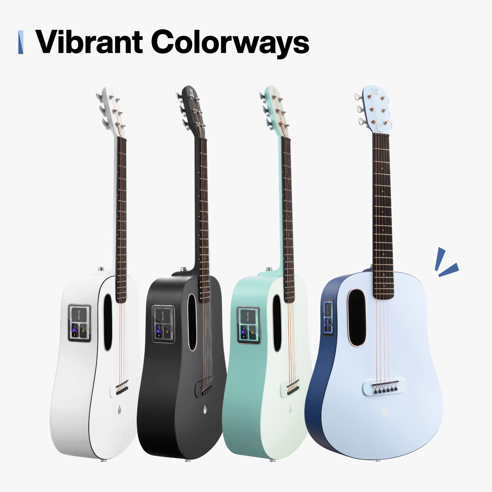 スマートギター】BLUE LAVA Touch スマートギター】BLUE LAVA Touch