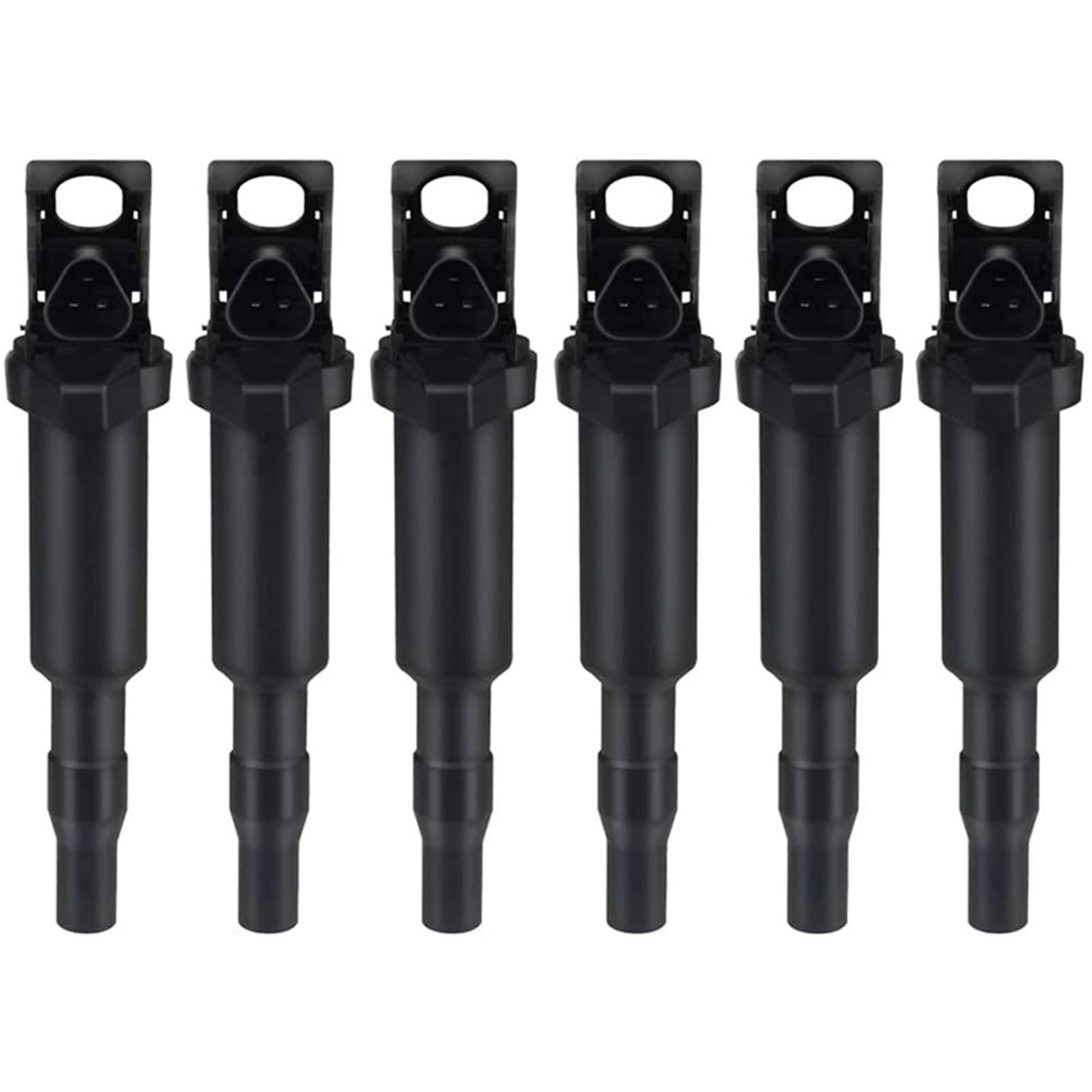 12137594937 Zündspulen-Set, 6 Stück, passend for BMW 128i 328i 535i 550i 750i X5 X6 UF592 UF-592 Autozubehör