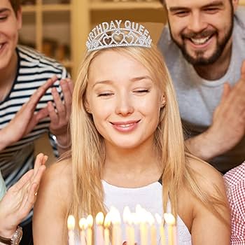 Amazon.co.jp: AOPRIE 誕生日 ティアラ。女性、女の子用。, One