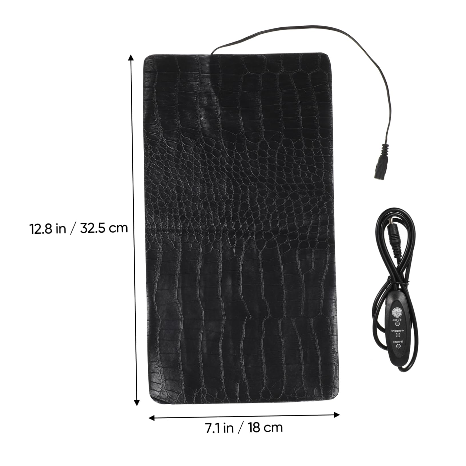 CIYODO Pet Heating Pad for Cats 3 Speed Control Reptile Heater Pad Waterproof Easy to Cle