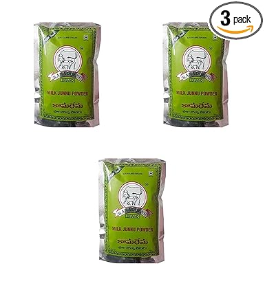 Pmw - Kamadhenu Junnu Powder - 300 Grams(100Gx3) - Kharvas - Ginna - Seembaal Kadambu - Kharwas - Chenna Powder