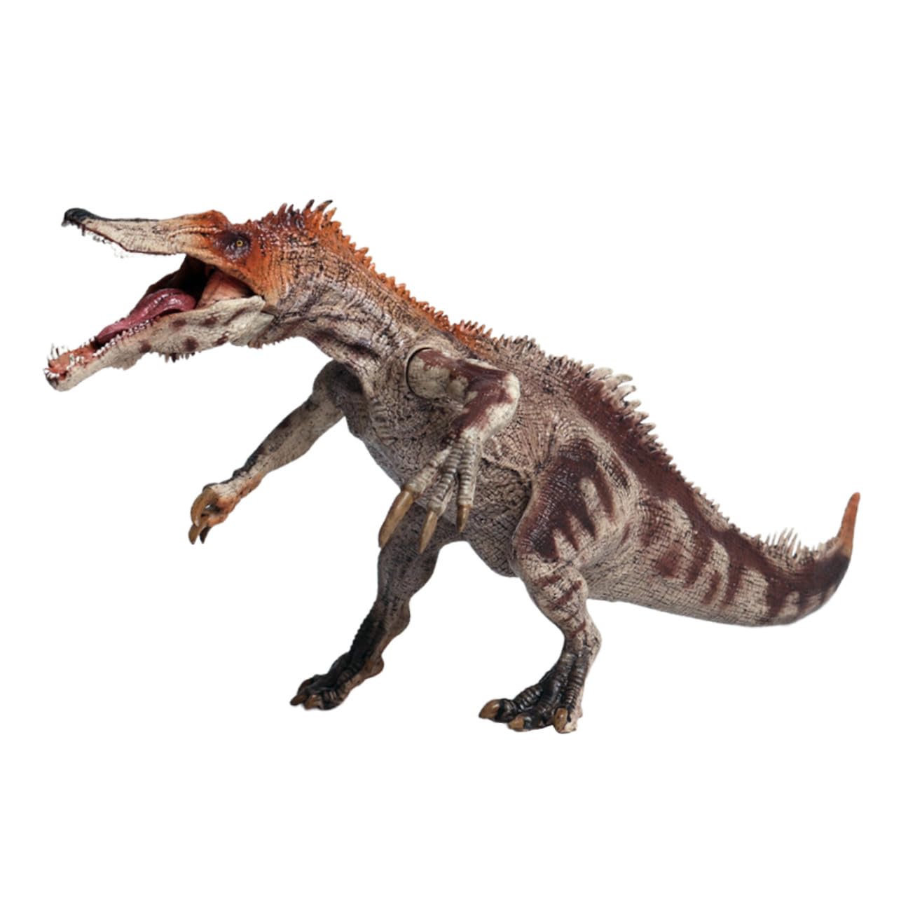 VANZACK Figura di Dinosauro Realistica Marrone in Plastica per Bambini | 1 Pezzo, Decorazione per Compleanno, Figura da Collezione Design Simulato