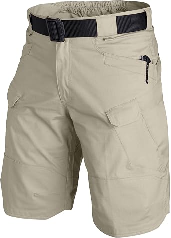 Mens Cargo Shorts 5 Inch Inseam Lightweight Quick Dry Casual Multi Pocket Shorts for Summer Outdoor