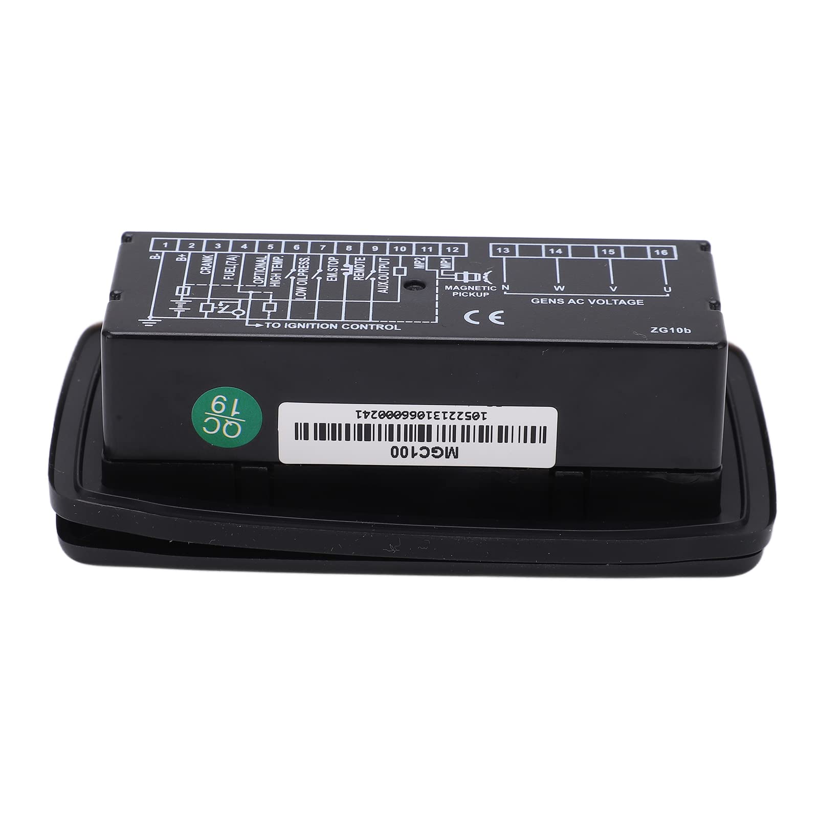 linxiaojix Controller del Gruppo elettrogeno, Display Digitale a LED del Controller del Gruppo elettrogeno con avviamento Automatico a Struttura modulare per Piccola Benzina