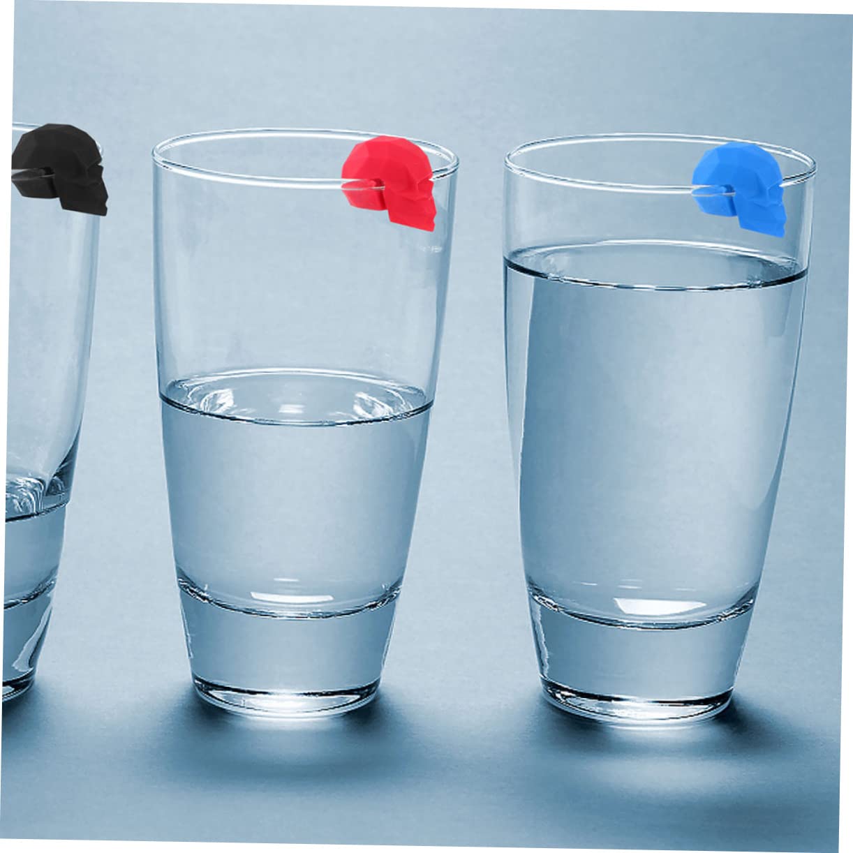 PRETYZOOM 56 Pièces Marqueur De Verre À Vin Breloques À Vin pour Verres À Pied Étiquettes De Verres À Étiquettes De Marqueurs De Boisson pour Charme De Boisson Décor De Tasse