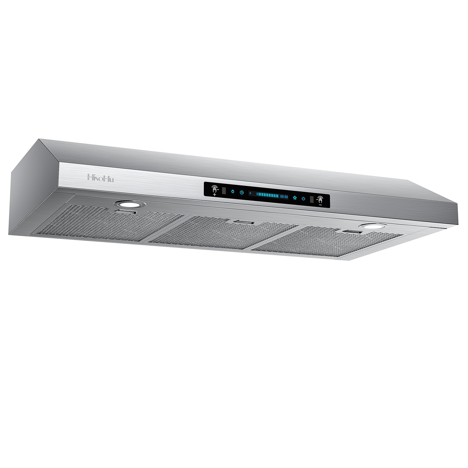 HisoHu 36 Inch Under Ducted Cabinet Range Hood 1200 CFM