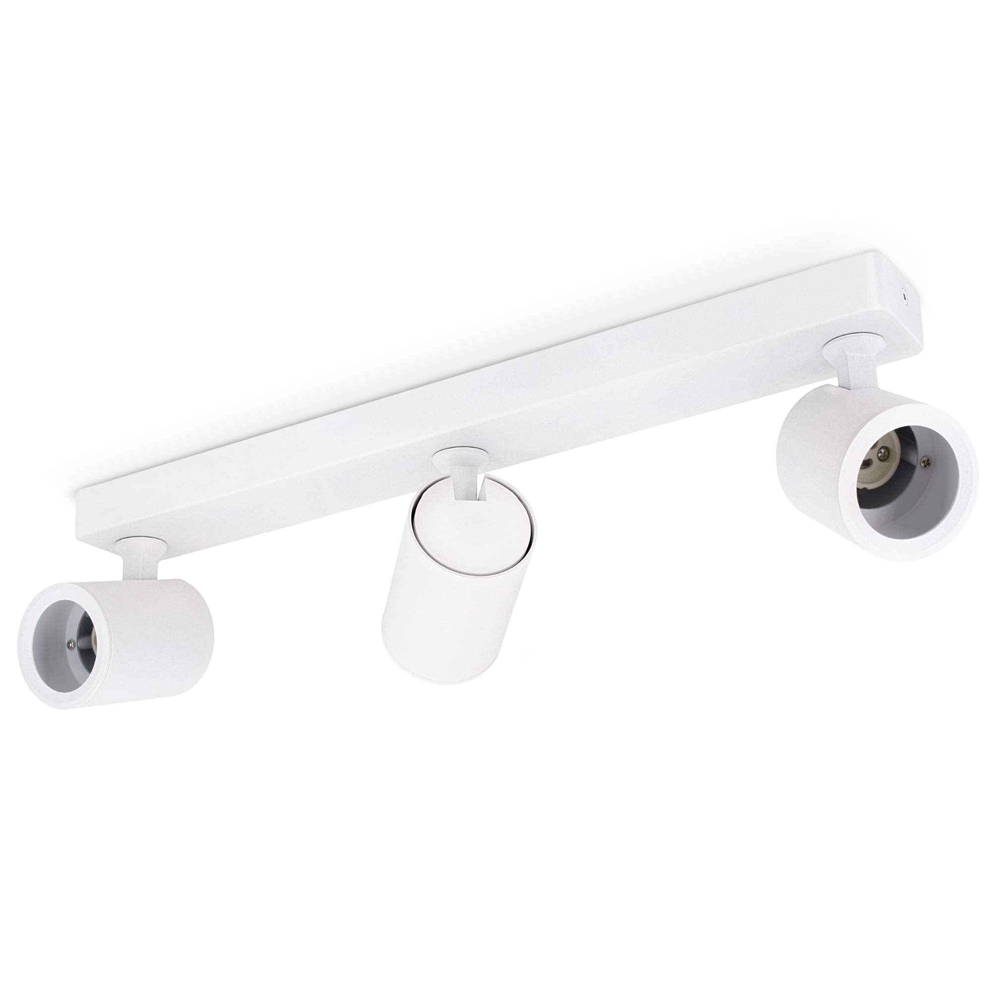 linovum SSC-LUXon TENJO 3 flammes blanc - triple spot de plafond en saillie