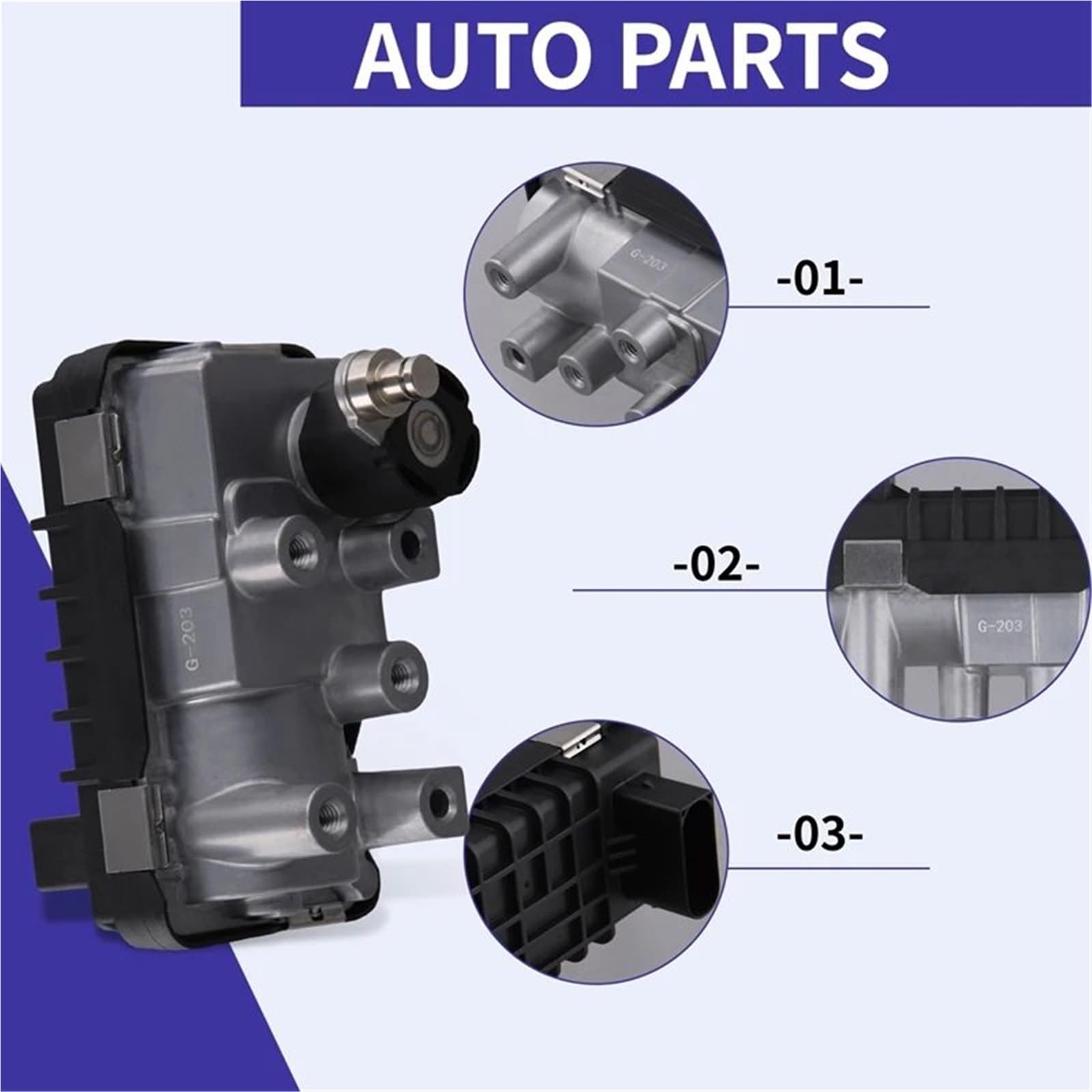 Turbocompresor Compatible con Chevrolet Captiva. Compatible Opel Antara 2.0 D 110 kW Z20S. Actuador de turbocompresor G-203 6NW008412-71
