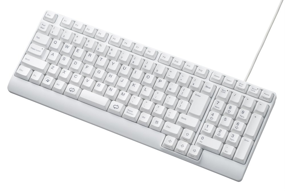 Amazon | メンブレン式キーボード 105キー USB カナ表記無 M