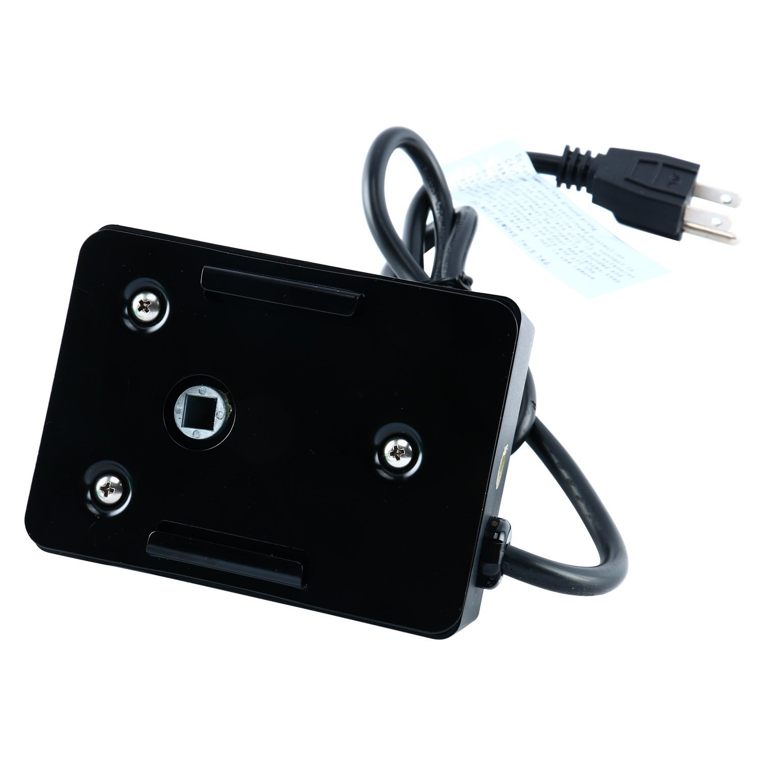 Universal Grill Motor eléctrico de repuesto para asador de 120 voltios, interruptor de encendido/apagado de 4 vatios, negro (negro) 9