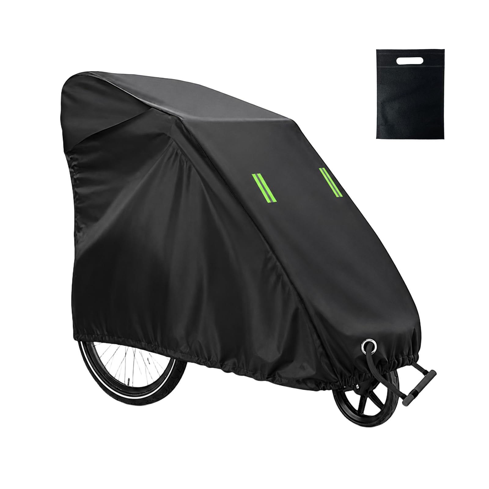 Funda de remolque de bicicleta resistente al viento y lluvia