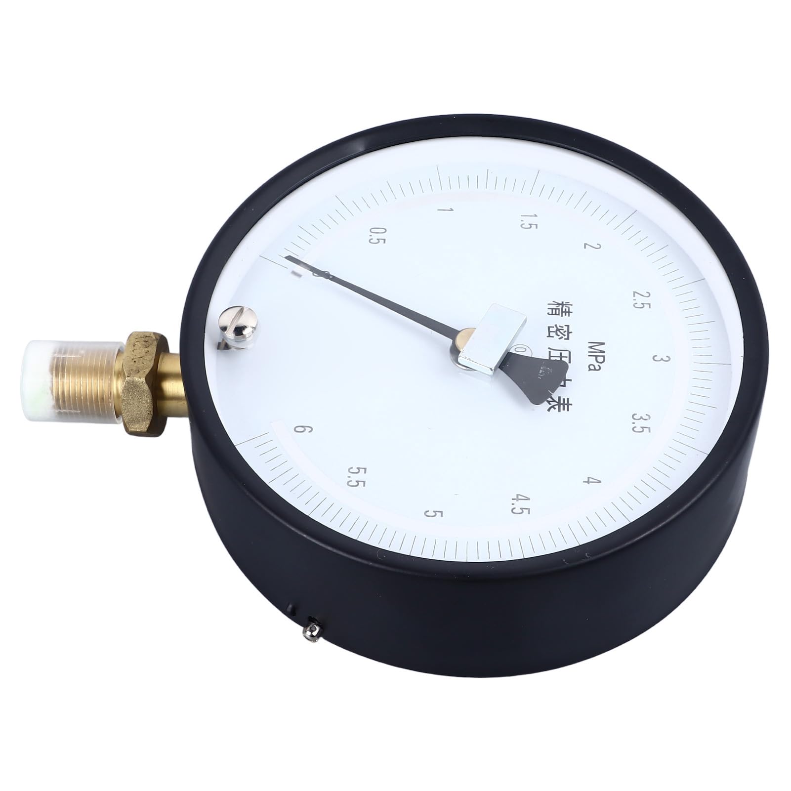 Druckmessgerät, Luft-Gas-Tester, hohe Genauigkeit, Ein-Tasten-Nulleinstellung, Vakuumkomponenten, professionelles, langlebiges Aluminium-Messing-Material, 0–6 MPa Messbereich für