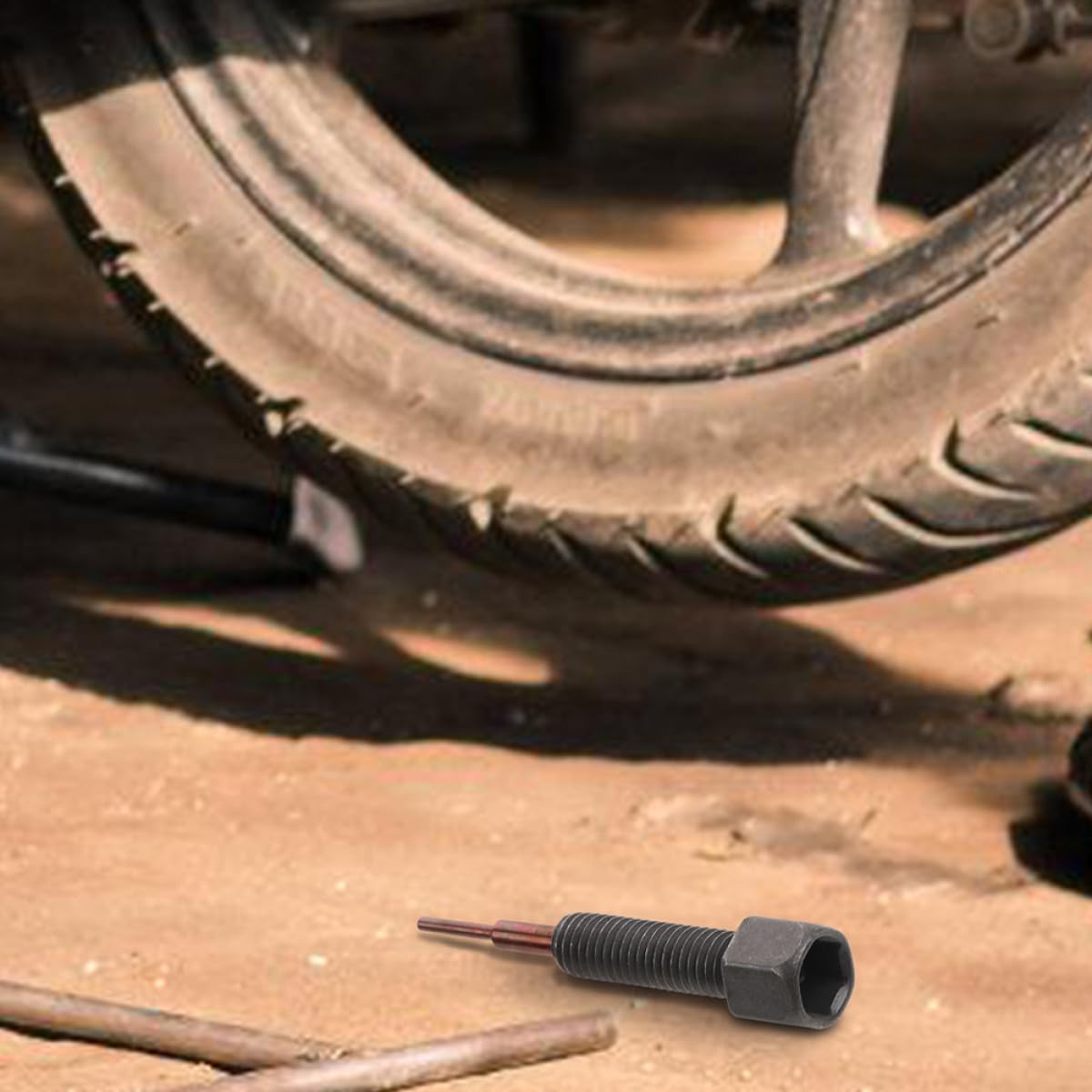 Motorcycle Chain Breaker Pin 2pcs Heavy-Duty Motorbike Chain Tool and Installation Repair Kit
