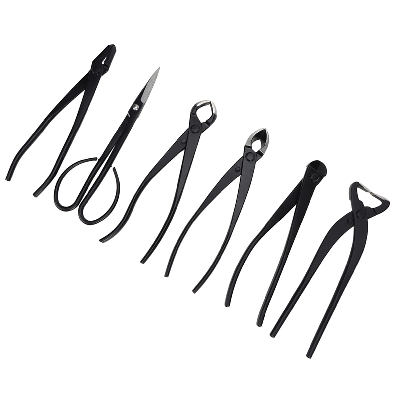 Set di attrezzi da giardino per bonsai, kit di forbici da taglio con custodia