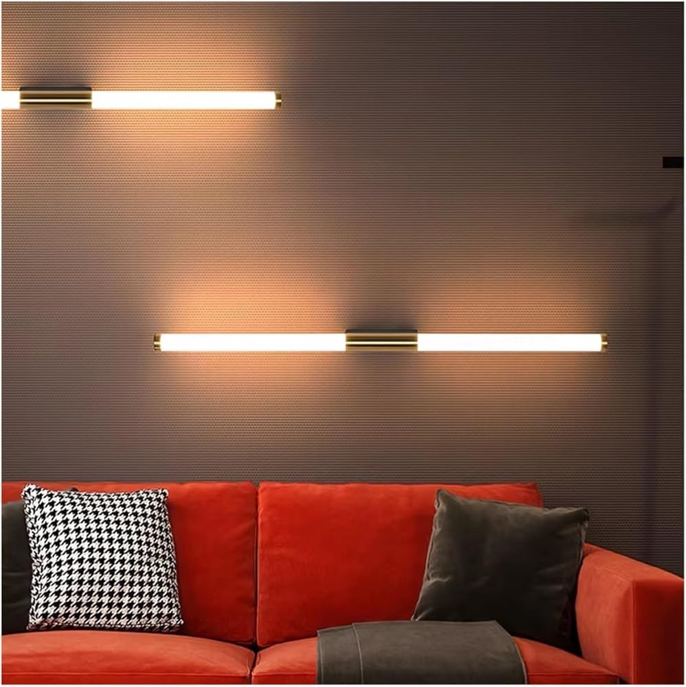 Nowoczesna lampa ścienna LED do salonu, schodów, przedpokoju, przedpokoju (zimne światło 70)