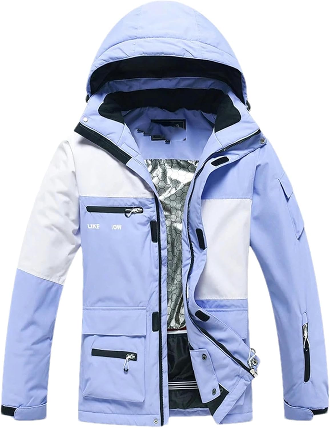 JXQXHCFS Men and Women Ski Clothes Snowboarding Suit Sets Snow Ski Jackets Skiing Jackets and Pants Snow Ski Bibs Pants