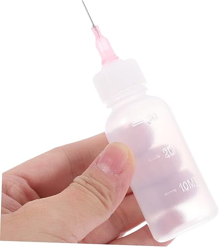 Miniatura 5 de EXCEART 1 conjunto de botellas de herramientas para esmalte de cerámica punta fina botella de esmalte de cerámica herramienta de cerámica puntas de