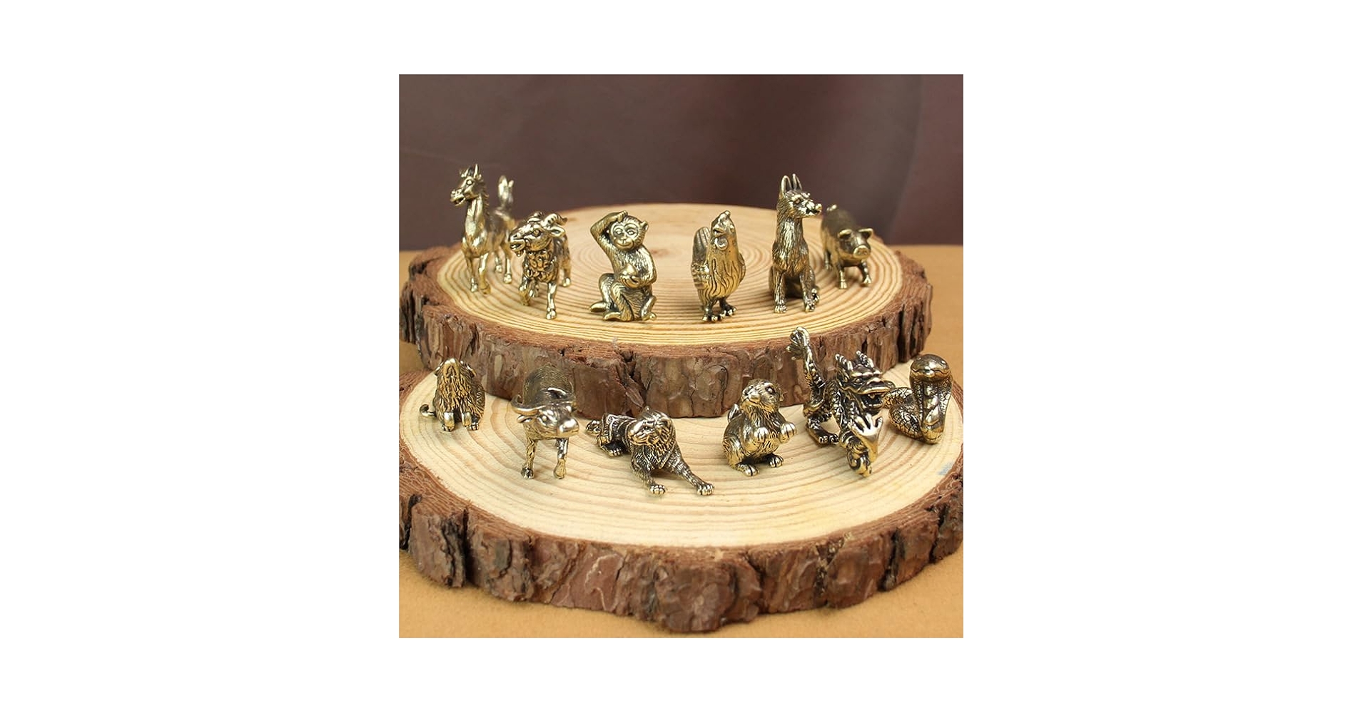 Amazon.co.jp: 銅製 十二支 十二生肖 中国の神話 子・丑・寅・卯