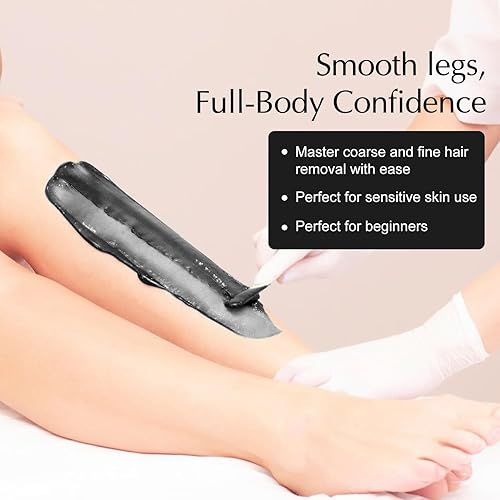 Miniatura 32 de Cuentas de cera dura, granos de cera de 1 libra para depilación, cera dura para mujeres sensibles en casa, repuesto de cera perfecta para bikini