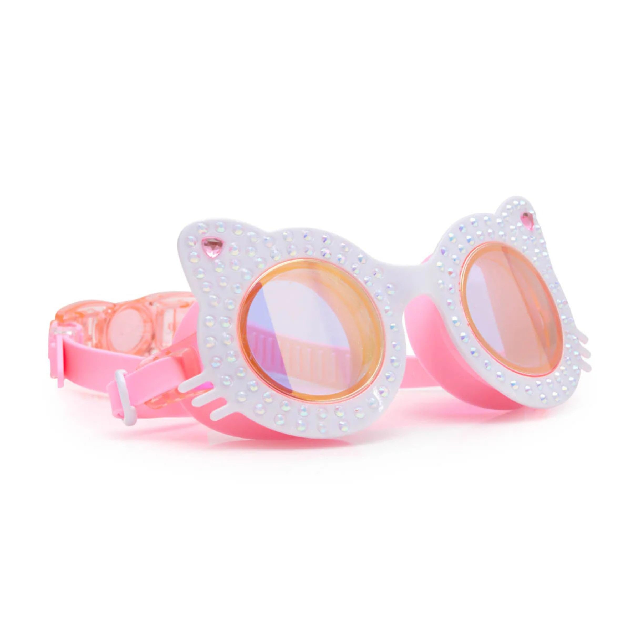 Bling2O - PURR Powder Purr, Okulary pływackie dla dzieci powyżej 6 lat