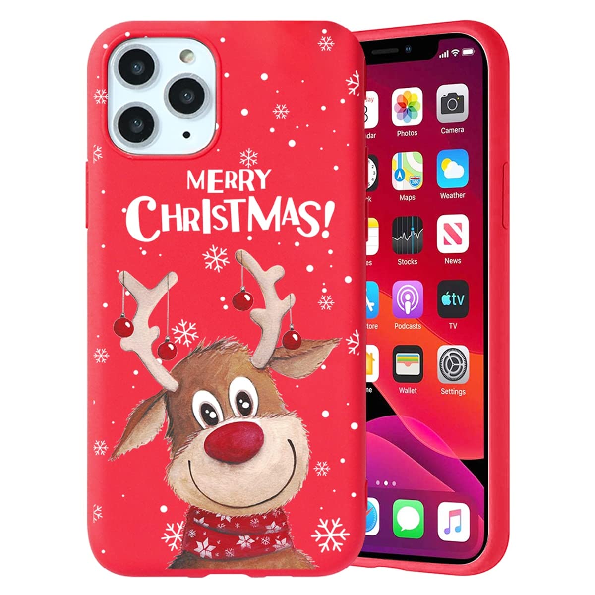 Custodia IPhone 15 Plus Yoedge Natale: Morbida E Colorata Con Pupazzo Di Neve - 2