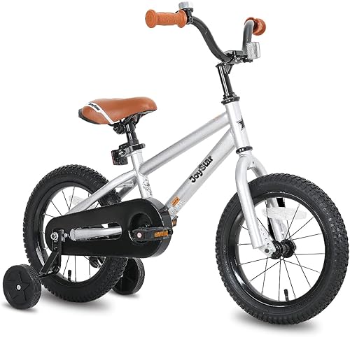 JOYSTAR Bicicleta infantil para niños de 2 a 12 años, bicicletas para niños y niñas, 12 a 20 pulgadas, estilo BMX, con ruedas de entrenamiento,