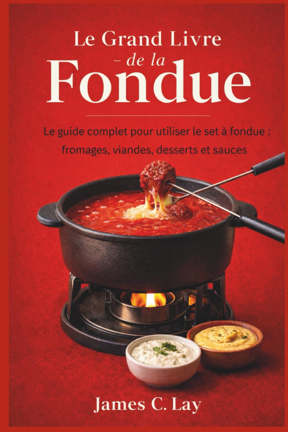 Le Grand Livre de la Fondue: Le guide complet pour utiliser le set à fondue : fromages, viandes, desserts et sauces