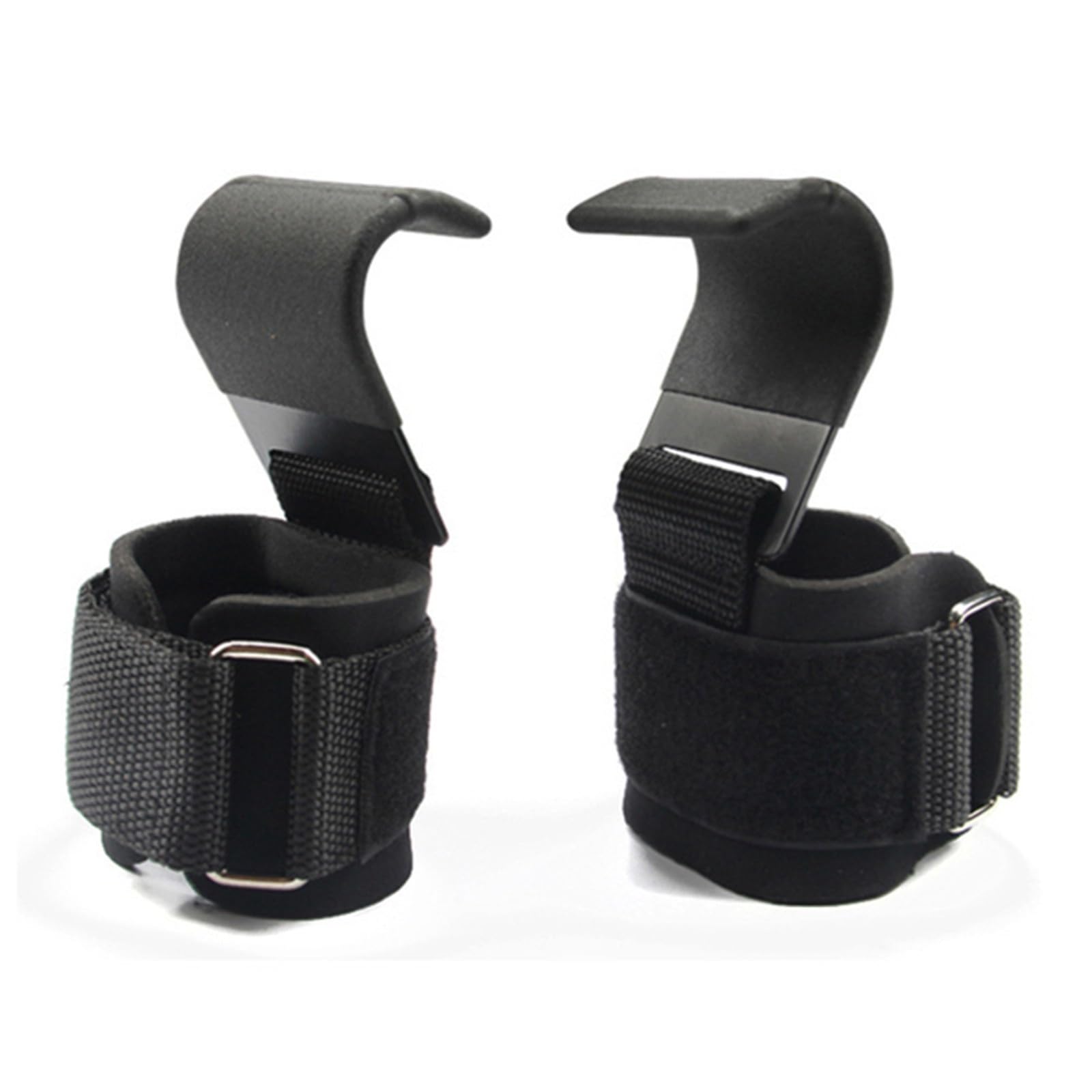 Ganci per Sollevamento Pesi Cinghie da Polso for Manubrio Palestra Fitness Gancio Cinturino for Pesi Pull-up Guanti for Sollevamento Pesi for Allenamento con i Pesi per Uomini e Donne