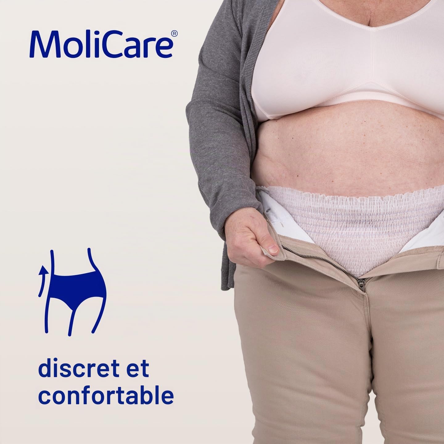 MoliCare Premium Mobile Lot de 14 culottes d'incontinence en 6 gouttes Taille XXL pour femmes et hommes avec incontinence moyenne, protection supplémentaire contre les fuites, protection avancée de la
