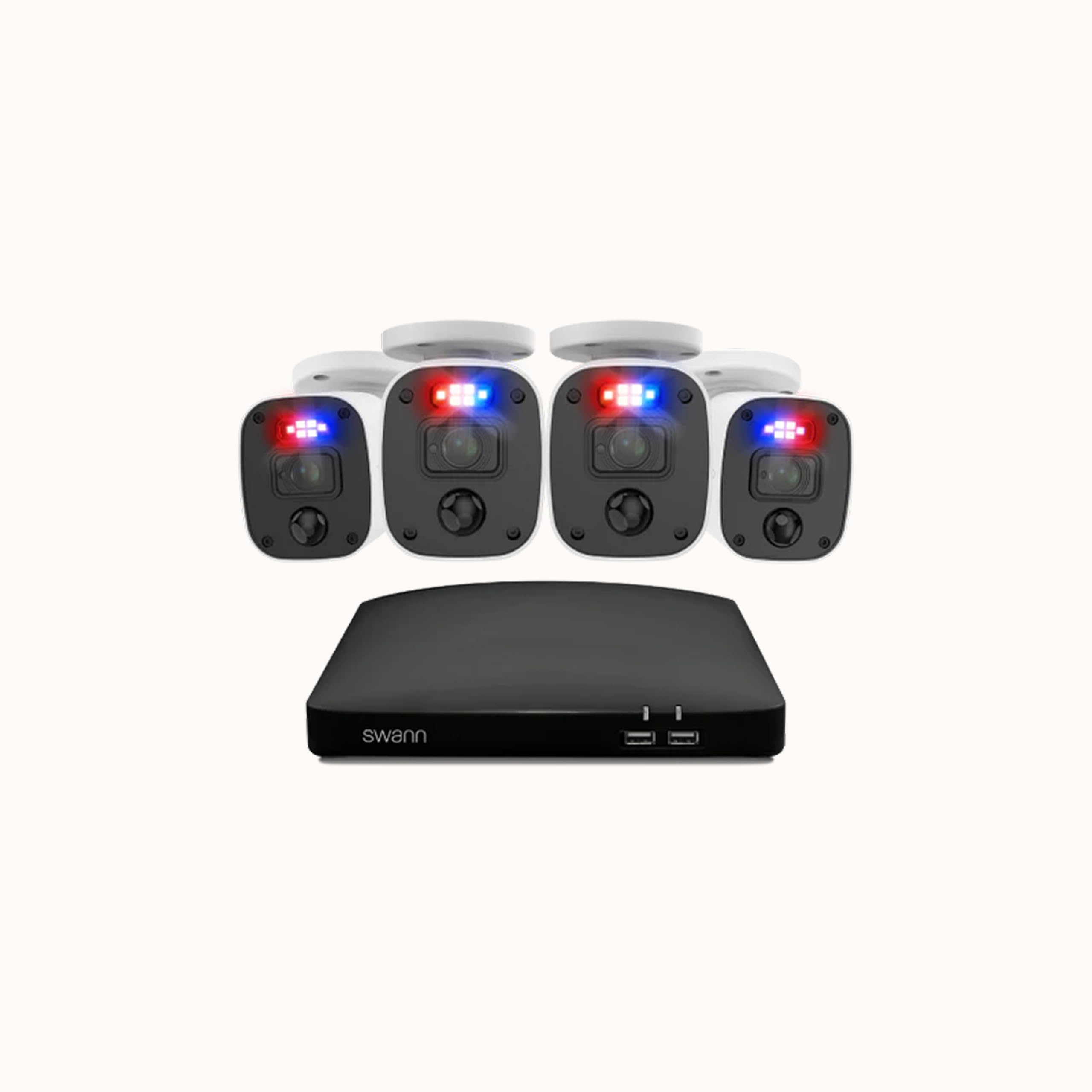 Swann Home Wired 2K Dvr Security System - 4 Camera Kit