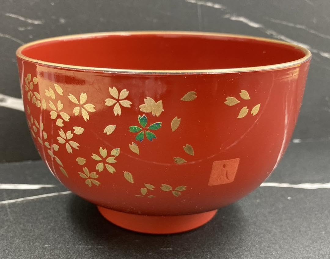 Amazon.co.jp: 高島礼子 凛花シリーズ 菓子器揃 漆器 お椀 お盆 7点