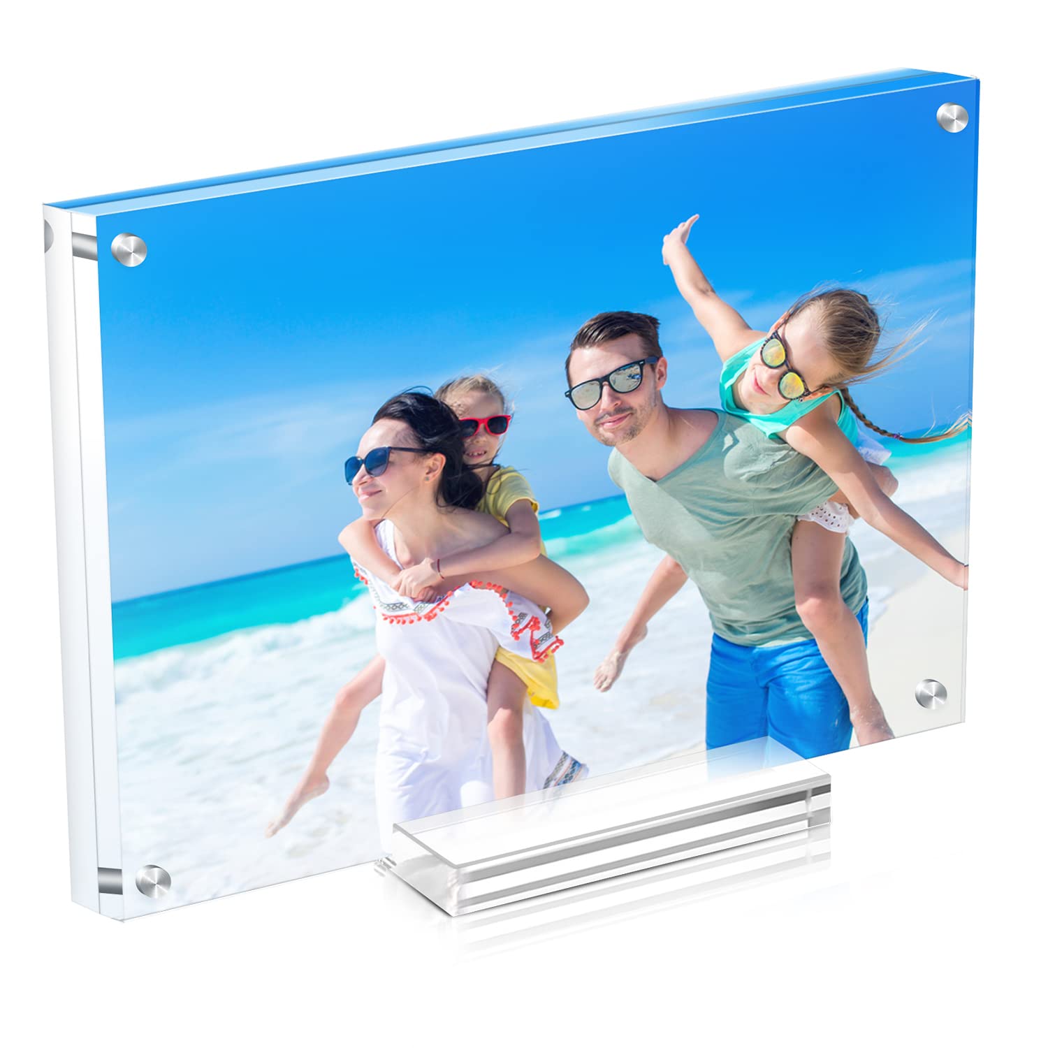 Snapklik.com : JUOIFIP 1 Pack Acrylic Picture Frame 1114 Clear Double ...