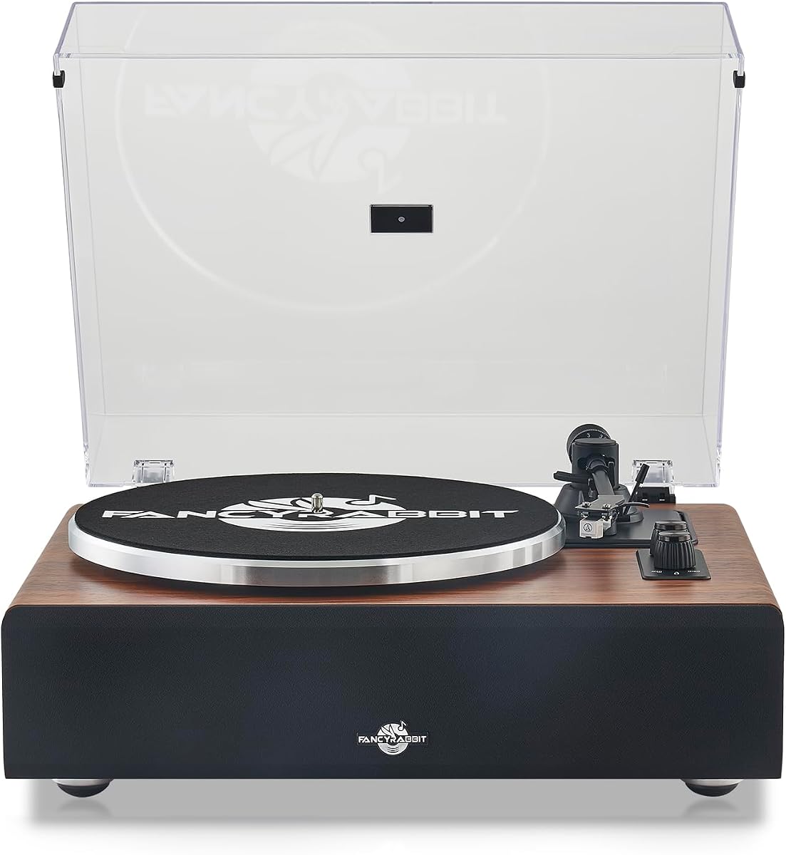 Bluetooth Record Player with Speakers,Vinyl Player for 7/10/ Records | Turntable With AT-3600L Magnetic Cartridge & Adjustable Counterweight, 33/45 RPM, Ideal Home Decor & Gift for Music Lovers