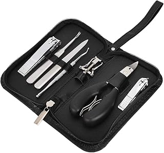 Conjunto portátil de cuidados com os pés, correção prática e durável para unhas encravadas, cuidados com os pés para correção de unhas esfoliantes para proteger os pés