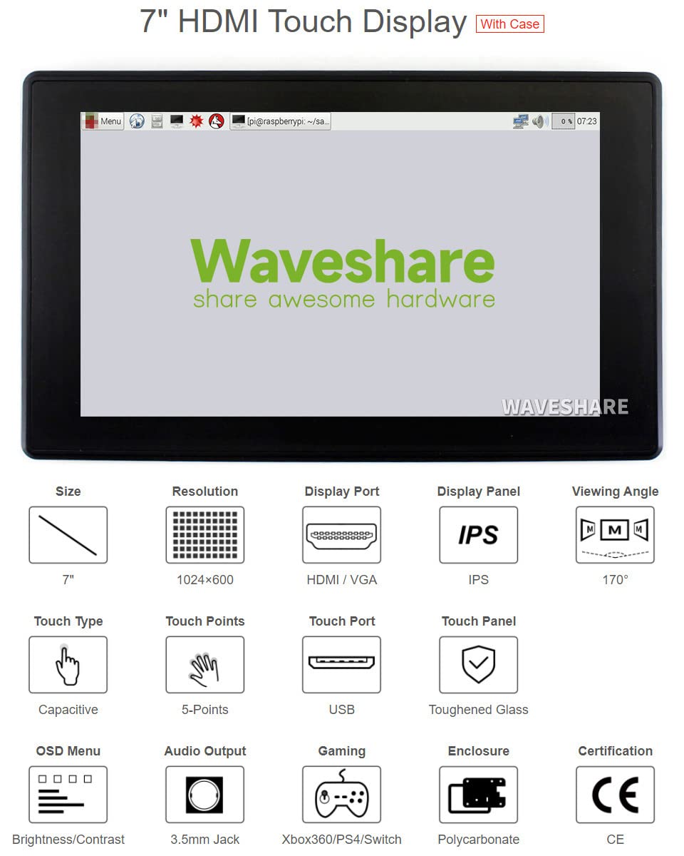 7 4k lcd panel hdmi interface quotation