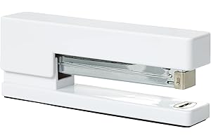 JAM Paper White Stapler Modern Desk Stapler